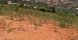 An acre of land for sale on the beautiful hills of Nakabugo Bbira bulenga mityana road at 4ooM