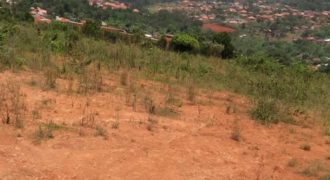 An acre of land for sale on the beautiful hills of Nakabugo Bbira bulenga mityana road at 4ooM