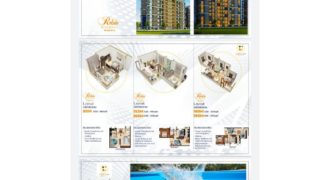 Apartments for sale, Robin Residency Najjera, 1 bedroom Apartment at 90m, 2 bedrooms Apartment at 153m – 165m, 3 bedrooms Apartment at 189m – 195m