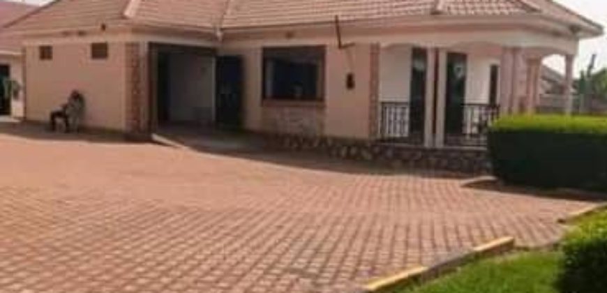 HOUSE FOR SALE AT 300M LOCATED IN GAYAZA KIWENDA SEATED ON 50 DECIMALS